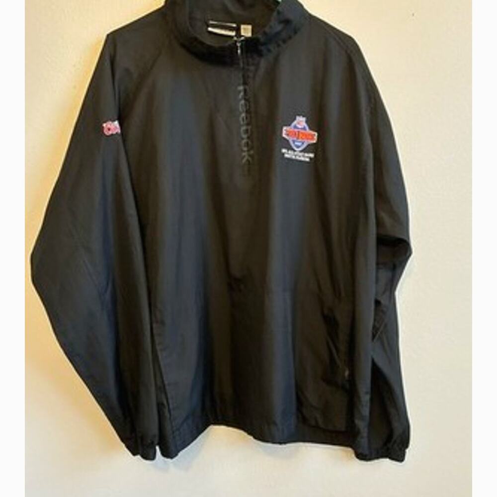 Y2K NFL Pro Bowl All Stars Game 2010 South Florida 1/4 Zip Jacket Coors Light XL